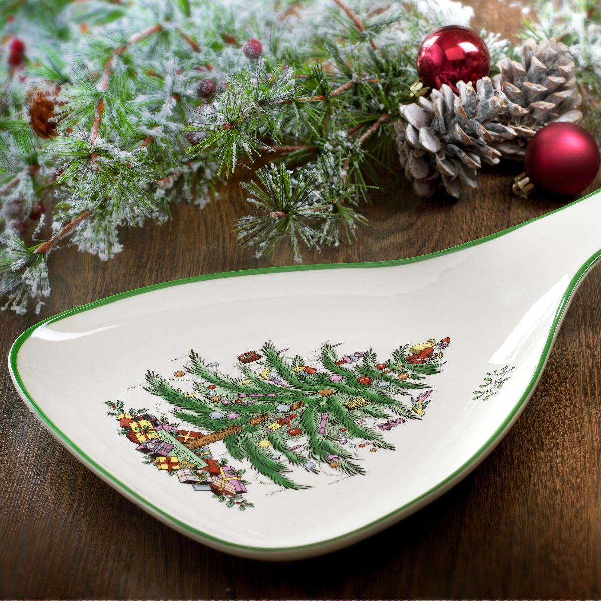 Christmas Tree 13" Large Handled Paddle image number null